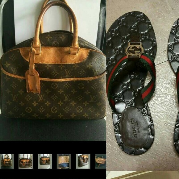 Authentic Vintage Louis Vuitton Deauville - Picture 5 of 6